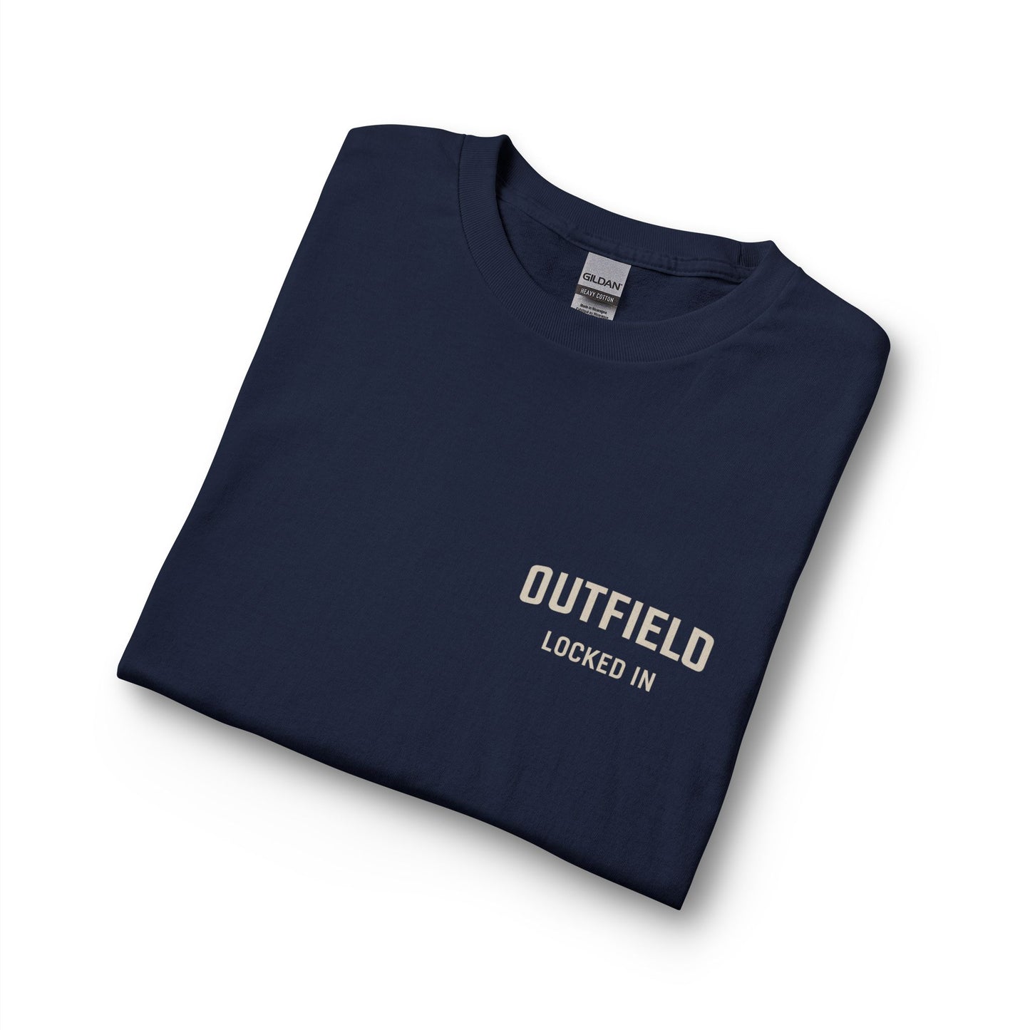 Outfield 'Nothing Drops Here' Long Sleeve T-Shirt — Baseball/Softball Fielding Tee