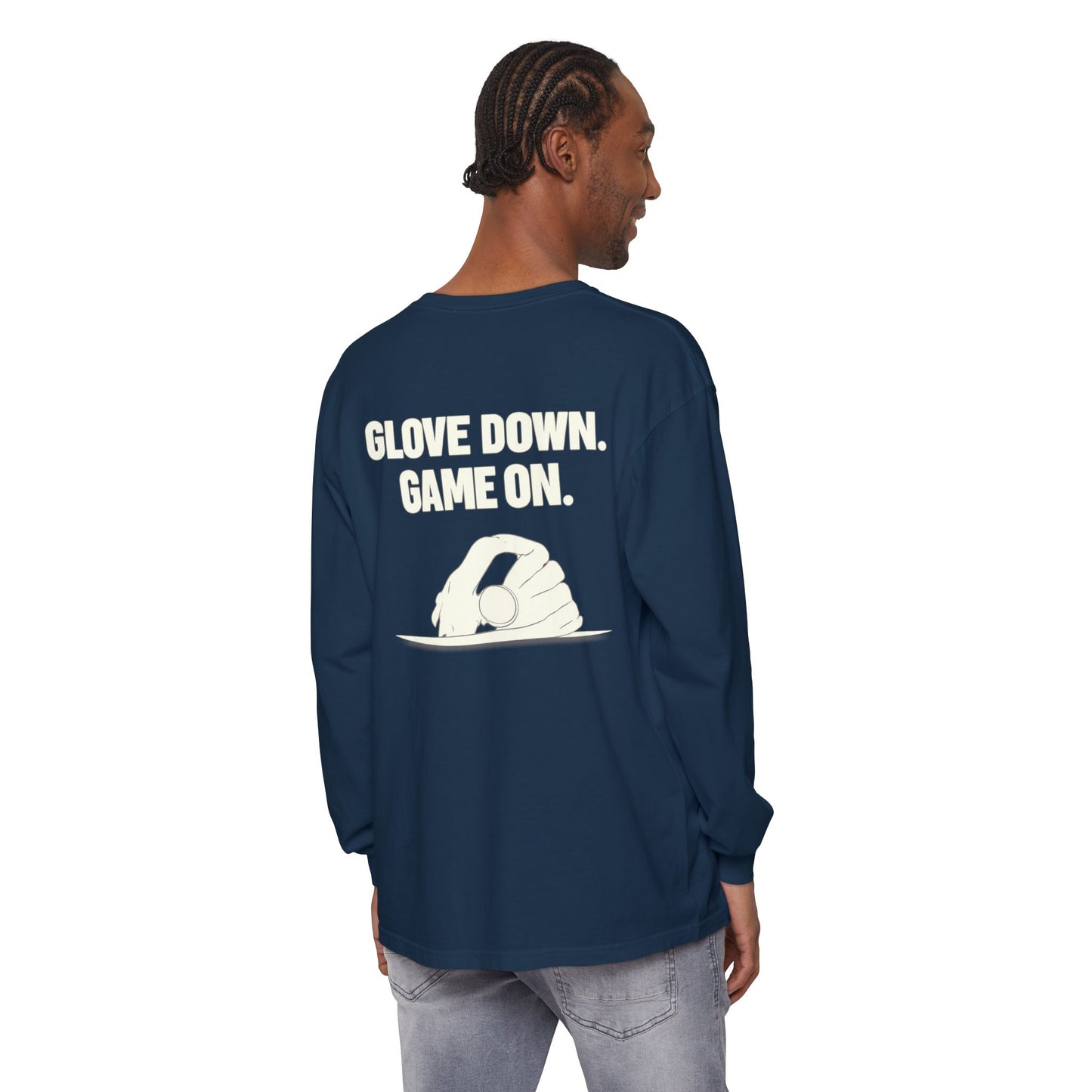 Unisex Garment-dyed Long Sleeve T-Shirt