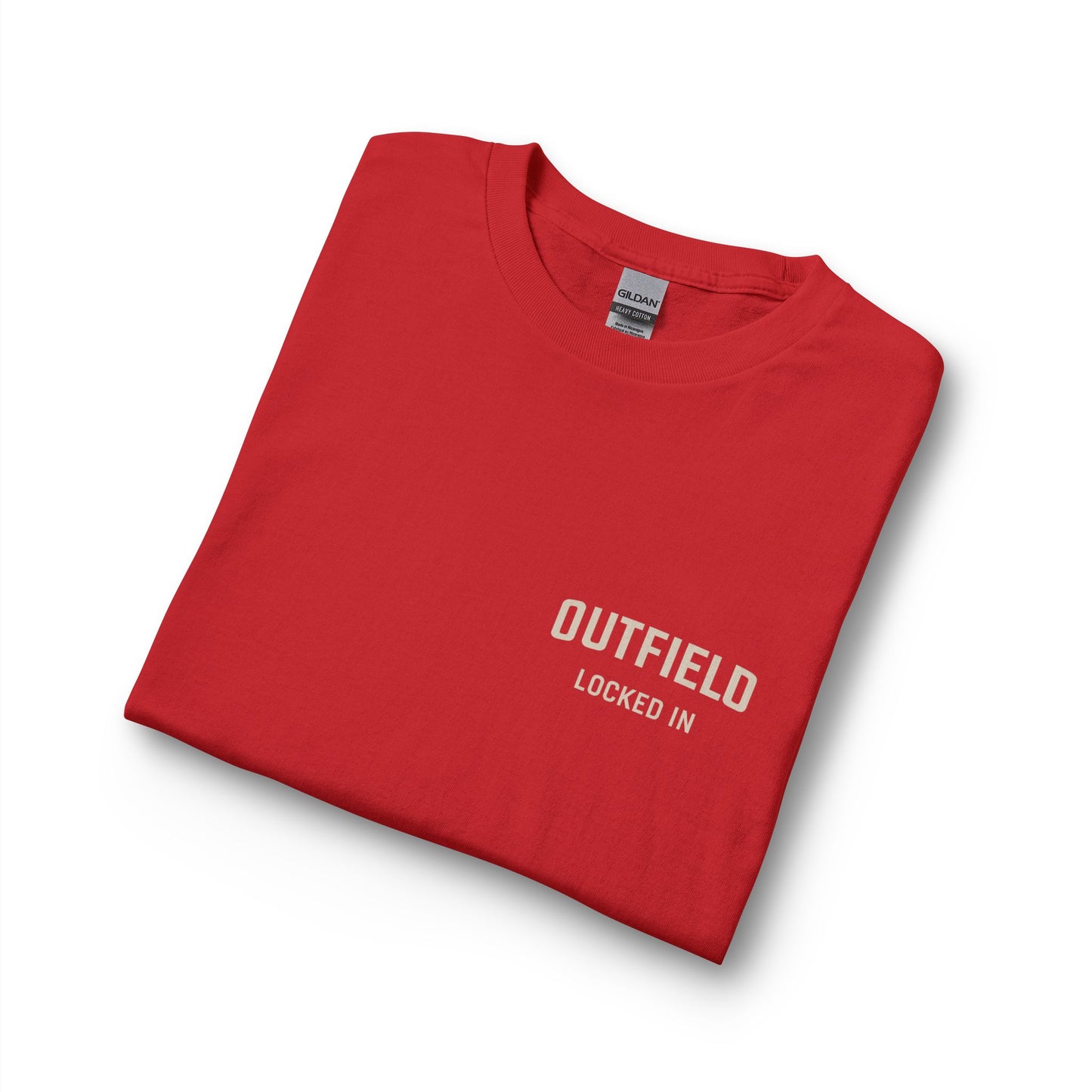 Outfield 'Nothing Drops Here' Long Sleeve T-Shirt — Baseball/Softball Fielding Tee