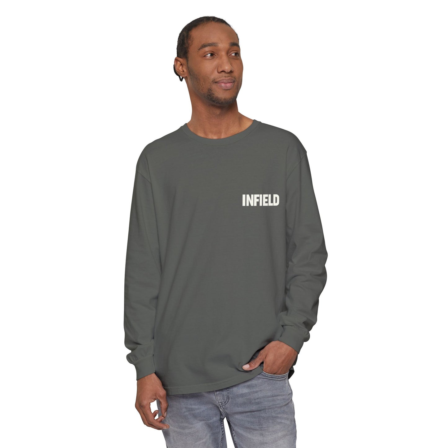 Unisex Garment-dyed Long Sleeve T-Shirt