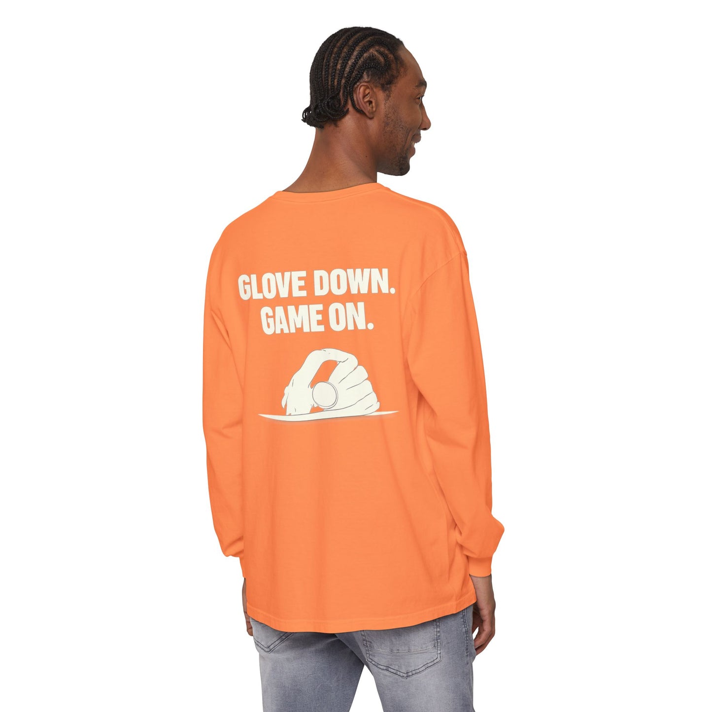 Unisex Garment-dyed Long Sleeve T-Shirt