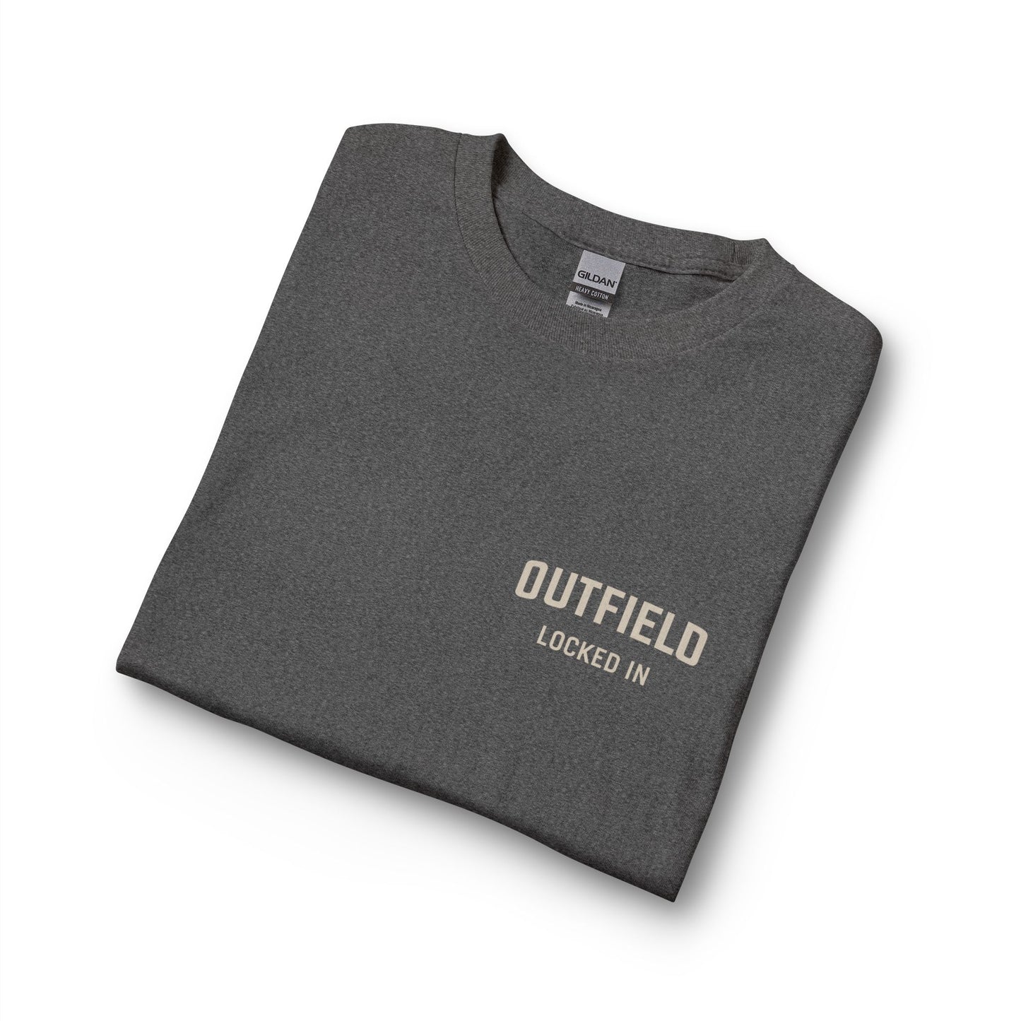 Outfield 'Nothing Drops Here' Long Sleeve T-Shirt — Baseball/Softball Fielding Tee